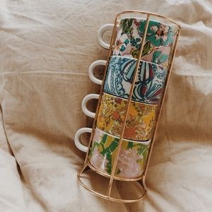 *RARE* Lily for Target Tea Cup Set & Caddy